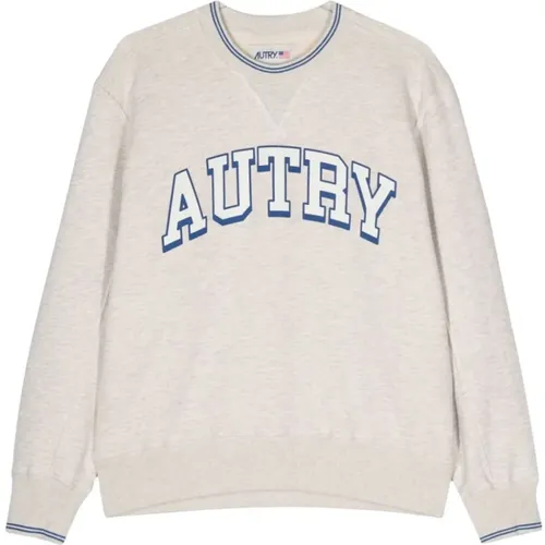 Main Man Grey Sweater , male, Sizes: L, S - Autry - Modalova