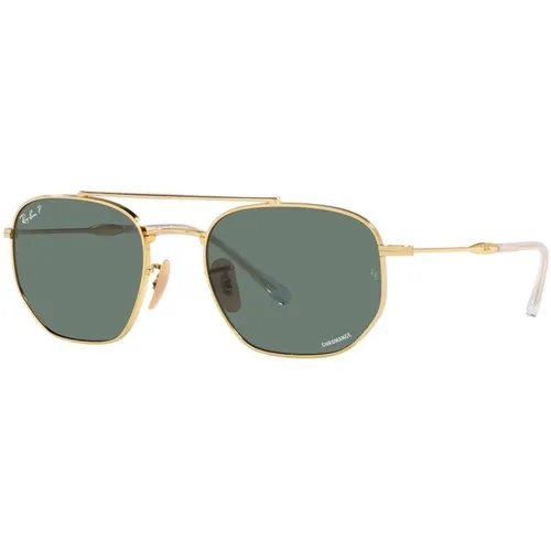 RB 3707 Metal Sunglasses in Gold , unisex, Sizes: 54 MM - Ray-Ban - Modalova