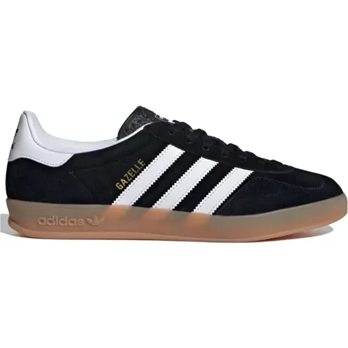 Schwarze Gazelle Indoor Sneakers , Herren, Größe: 42 EU - Adidas - Modalova