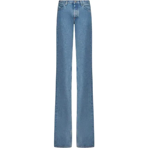 Blaue Jeans für Stilvolle Outfits , Damen, Größe: W25 - The Attico - Modalova