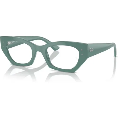 Butterfly acetate eyeglasses with rivet details , unisex, Sizes: 52 MM - Ray-Ban - Modalova