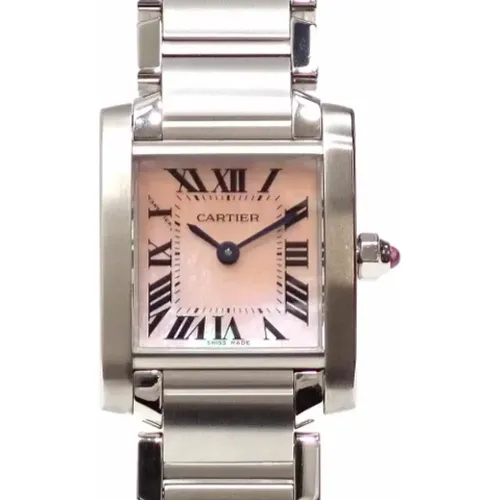 Pre-owned Glass watches , female, Sizes: ONE SIZE - Cartier Vintage - Modalova