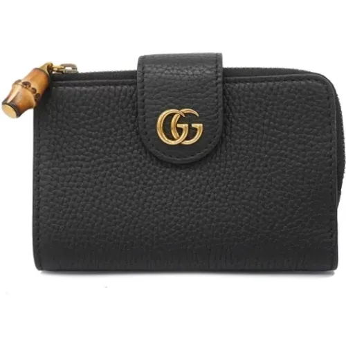 Pre-owned Leather wallets , female, Sizes: ONE SIZE - Gucci Vintage - Modalova