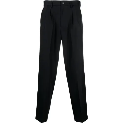 Navy Woven Trousers , male, Sizes: XS, L, S, M - Barena Venezia - Modalova