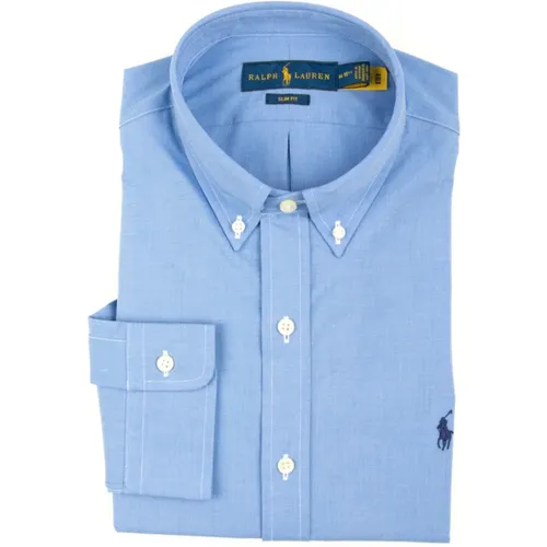 Oxford Cotton Shirt Slim Fit , male, Sizes: L, XL - Ralph Lauren - Modalova