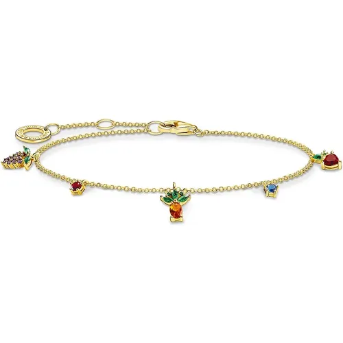 Buntes Frucht Charm Armband Vergoldet - Thomas Sabo - Modalova