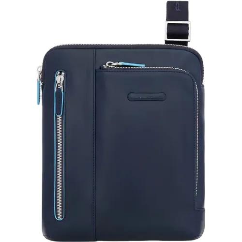 IPad Bag Vertical Soft Construction , male, Sizes: ONE SIZE - Piquadro - Modalova