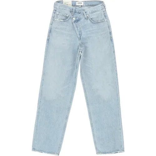 Criss Cross Trendy Jeans , Damen, Größe: W25 - Agolde - Modalova