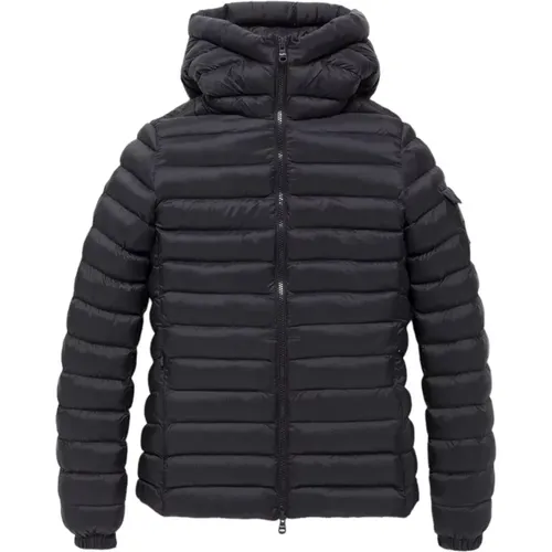 Gesteppte Jacke mit horizontalen Streifen , Damen, Größe: XS - RefrigiWear - Modalova