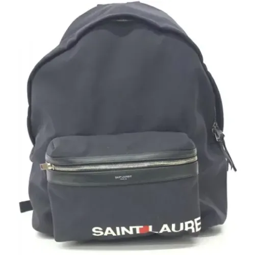 Pre-owned Nylon backpacks , female, Sizes: ONE SIZE - Yves Saint Laurent Vintage - Modalova
