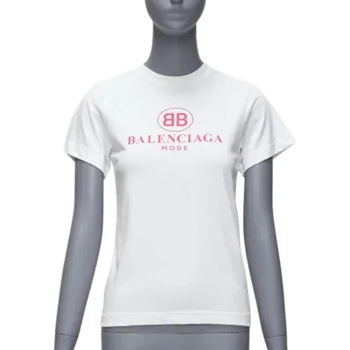 Pre-owned Cotton tops , female, Sizes: S - Balenciaga Vintage - Modalova