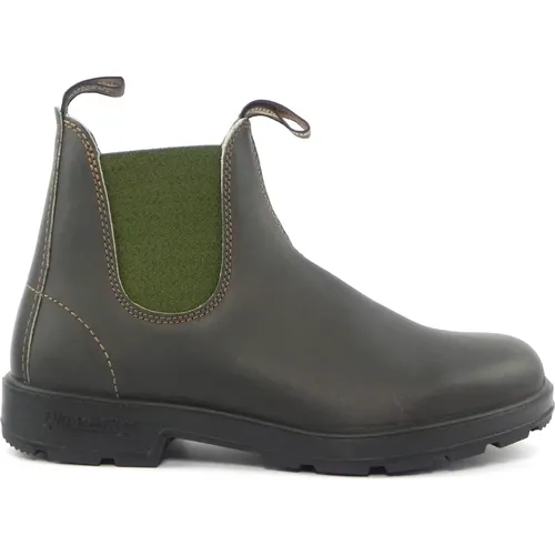 Beatles Tmoro/Verde Chelsea Boots for Women , female, Sizes: 11 1/2 UK, 9 UK - Blundstone - Modalova