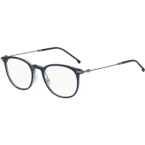 Matte Ruthenium Glasses , unisex, Sizes: 50 MM - Hugo Boss - Modalova