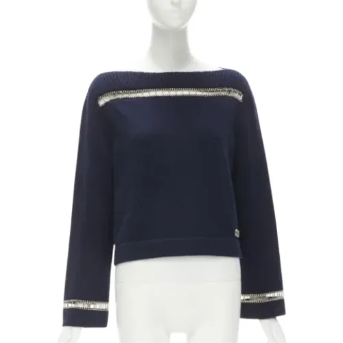 Pre-owned Cashmere tops , female, Sizes: S - Chanel Vintage - Modalova