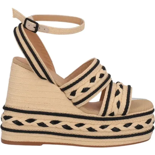 Wedge Espadrilles Raffia Sandals , female, Sizes: 3 UK, 2 UK, 5 UK, 4 UK, 6 UK, 7 UK - Castañer - Modalova