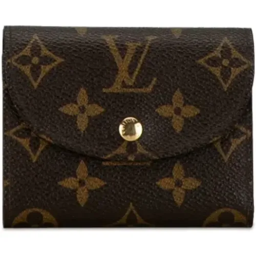 Pre-owned Canvas wallets , female, Sizes: ONE SIZE - Louis Vuitton Vintage - Modalova