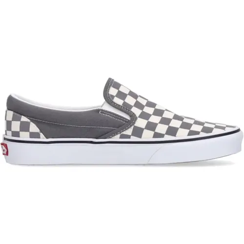 Checkerboard Slip-on Low Sneaker Pewter/Weiß - Vans - Modalova