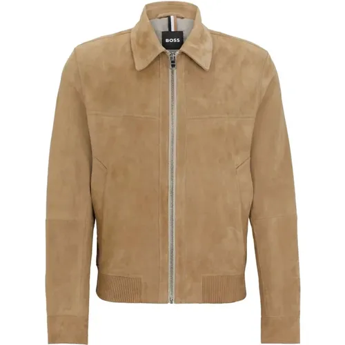 Stylish Mens Jackets Ss24 , male, Sizes: L, XL, 2XL - Hugo Boss - Modalova