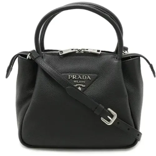 Pre-owned Leather prada-bags , female, Sizes: ONE SIZE - Prada Vintage - Modalova