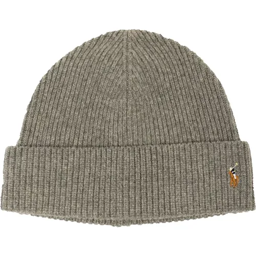 Hats Grey , male, Sizes: ONE SIZE - Ralph Lauren - Modalova