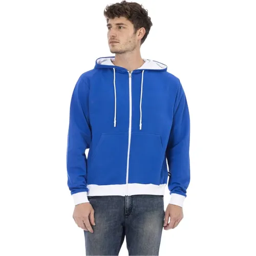 Kapuzenpullover mit Reißverschluss , Herren, Größe: 4XL - Baldinini - Modalova