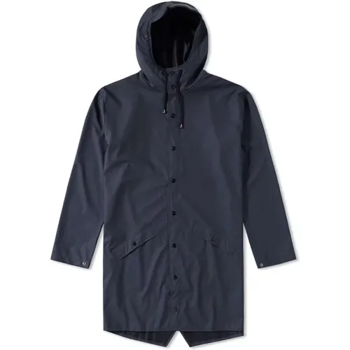 Long Jacket - Waterproof Unisex Design , male, Sizes: S, XS, L, M - Rains - Modalova