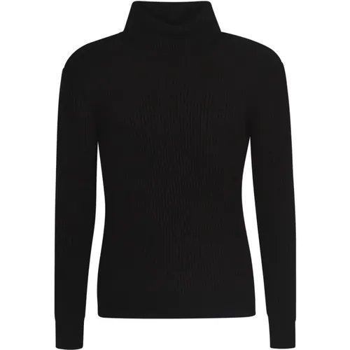 Ribbed-Knit Jumper Aw22 , male, Sizes: S, L, 2XL, M, XL, 3XL - Tagliatore - Modalova