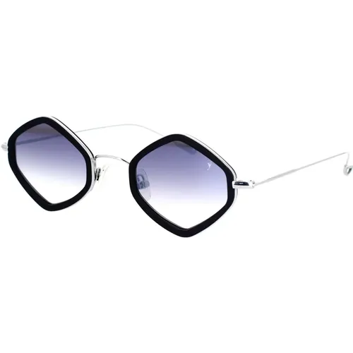 Elegante Sechseckige Sonnenbrille , unisex, Größe: 46 MM - Eyepetizer - Modalova