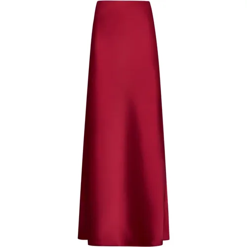 Bordeaux Skirt in Sbieca Style , female, Sizes: XS - Blanca Vita - Modalova