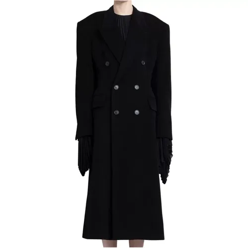Luxuriöser Oversized Cashmere Coat - Balenciaga - Modalova