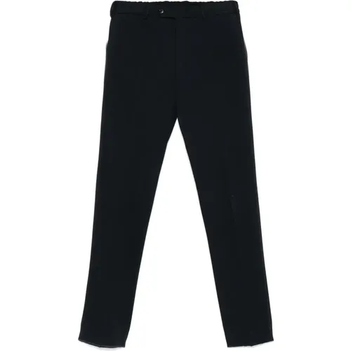 Slim Fit Trousers with Pockets , male, Sizes: L - PT Torino - Modalova