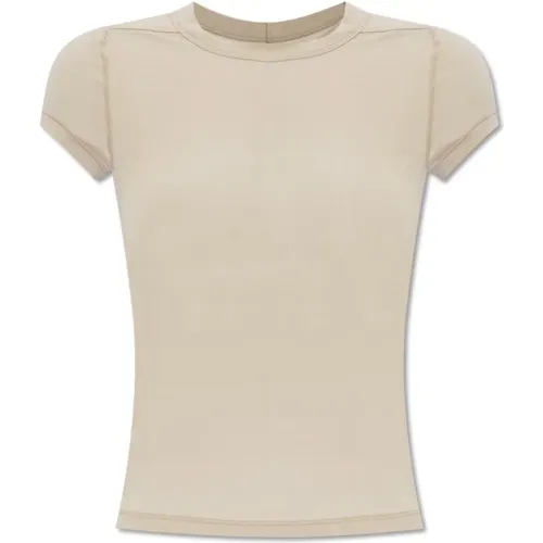 Cropped Level T T-shirt , Damen, Größe: L - Rick Owens - Modalova