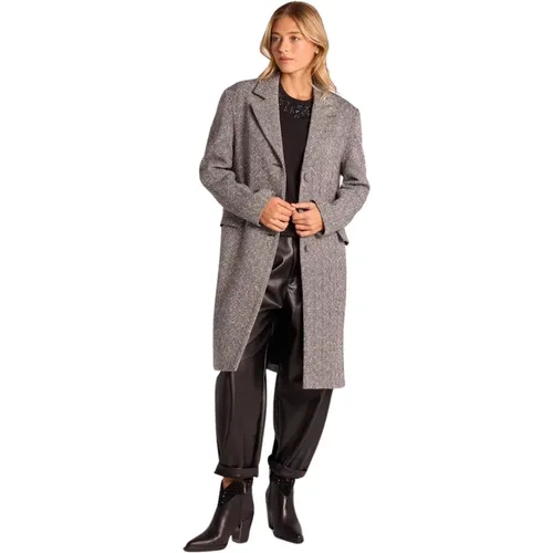 Long coat , female, Sizes: S, M, L - Alma en Pena - Modalova