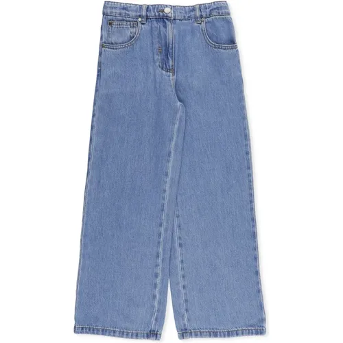 Blaue Junior-Jeans mit Gürtelschlaufen - Stella Mccartney - Modalova