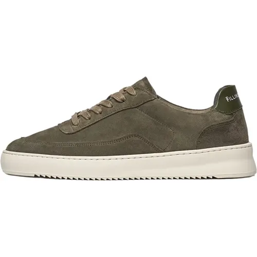 Mondo Bio-Wildleder Grün , Herren, Größe: 42 EU - Filling Pieces - Modalova