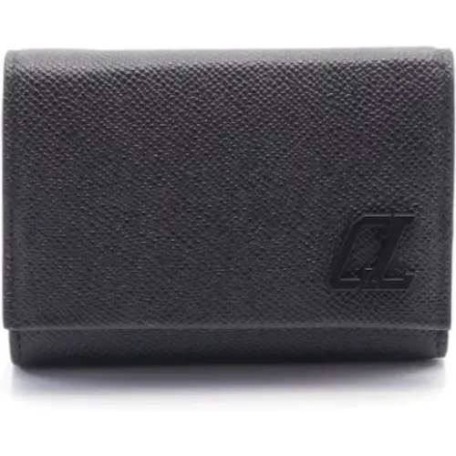 Pre-owned Leather wallets , male, Sizes: ONE SIZE - Christian Louboutin Pre-owned - Modalova