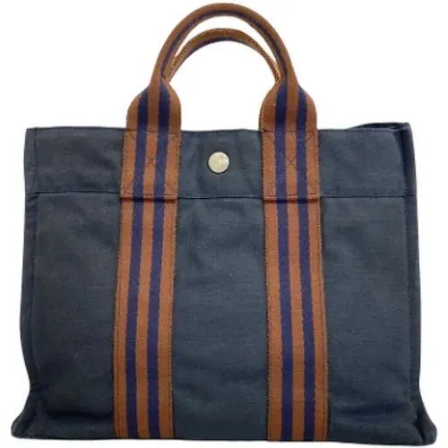 Pre-owned Canvas handtaschen - Hermès Vintage - Modalova