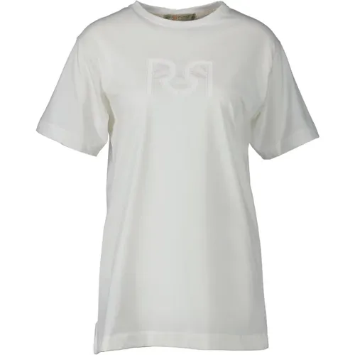 Stylish T-Shirt , female, Sizes: L, S, M - RINASCIMENTO - Modalova