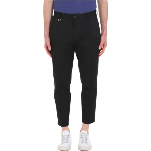 Trousers with pence , male, Sizes: XL - Paolo Pecora - Modalova