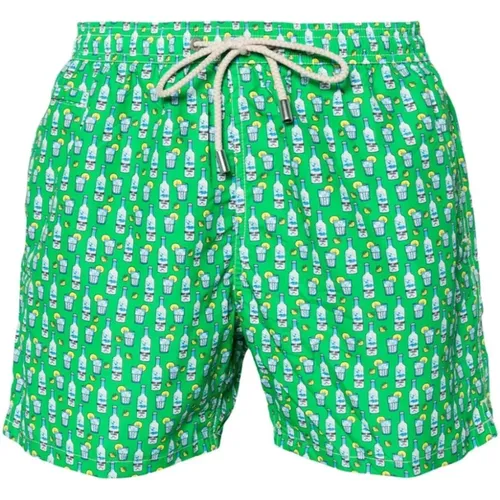 Sea Clothing Graphic Print Swim Shorts , male, Sizes: L, M - MC2 Saint Barth - Modalova