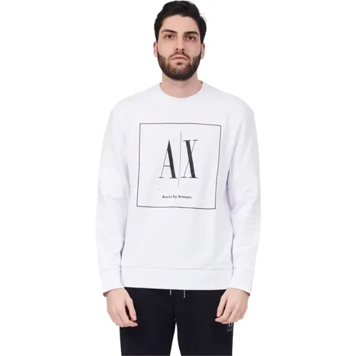 Sweatshirt , Herren, Größe: L - Armani Exchange - Modalova