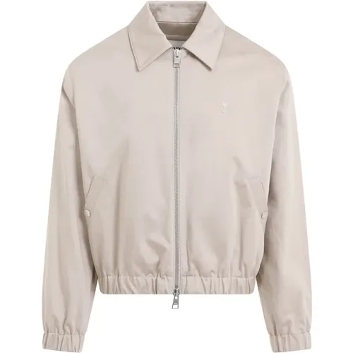 Light Cotton Jacket , male, Sizes: XL - Ami Paris - Modalova