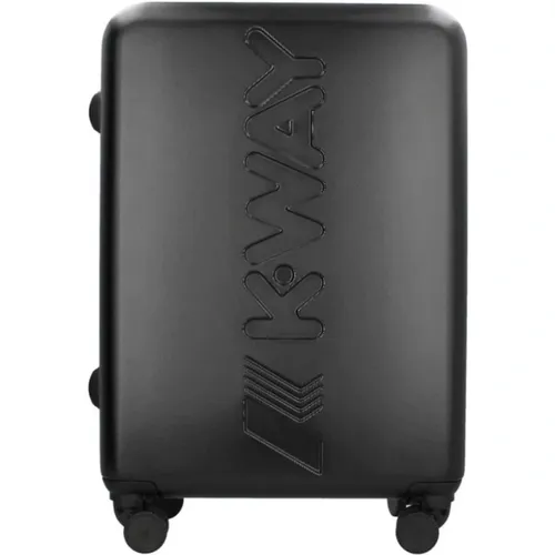 Trendiger Maxi Logo Großer Koffer für Männer - K-way - Modalova