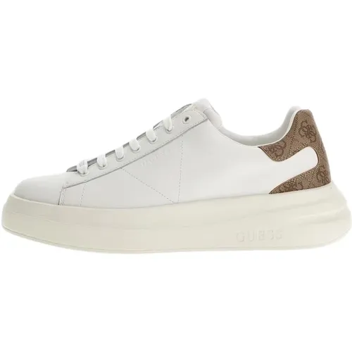 Elba Logo Sneakers , Herren, Größe: 40 EU - Guess - Modalova