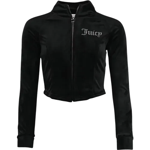 Cross Morgan Track Top Sweater , female, Sizes: S, M, L - Juicy Couture - Modalova