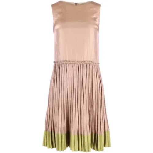 Pre-owned Stoff dresses - Valentino Vintage - Modalova