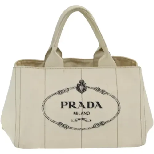 Pre-owned Canvas prada-bags , female, Sizes: ONE SIZE - Prada Vintage - Modalova