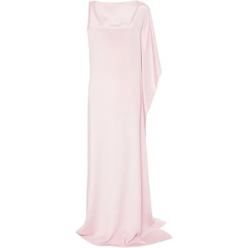 Rose Silk Draped Dress , female, Sizes: XS - Max Mara - Modalova