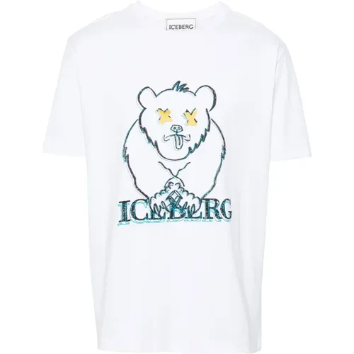 T-shirts and Polos , male, Sizes: L, M, S - Iceberg - Modalova