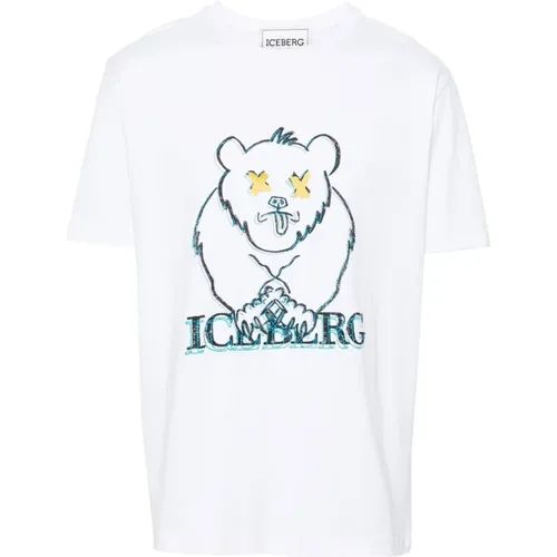 T-shirts and Polos , male, Sizes: S - Iceberg - Modalova